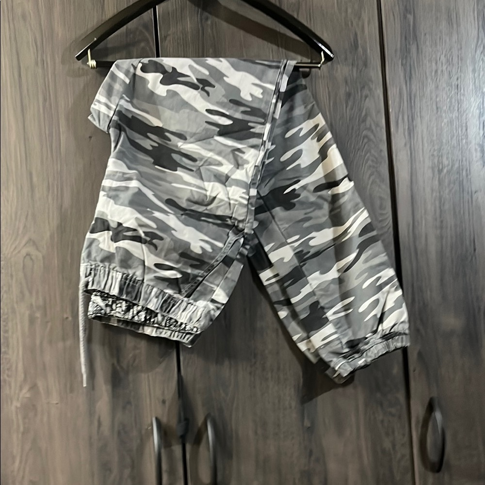 Gray Camo Pants Size Medium